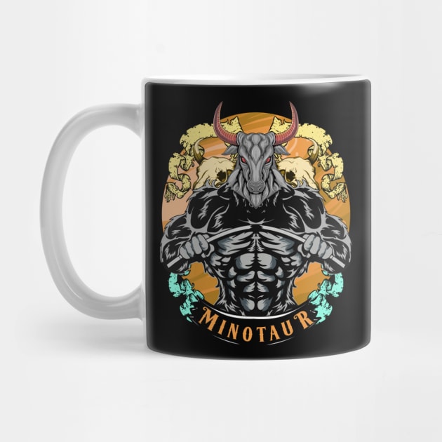 MINOTAUR by theanomalius_merch